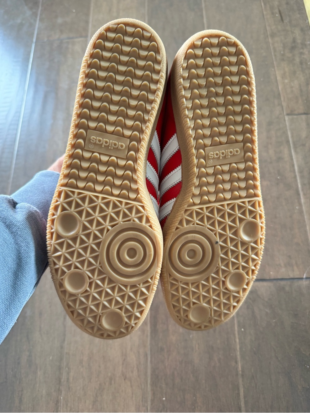 Adidas red OG Samba sneakers red scarlet white gum - Picture 3 of 7